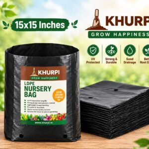 Khurpi Black Growbags | Buy Growbags Online in India | Khurpi
