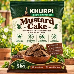Mustard Cake Powder 5 Kg | Buy Mustard Cake Powder Online in India | Khurpi